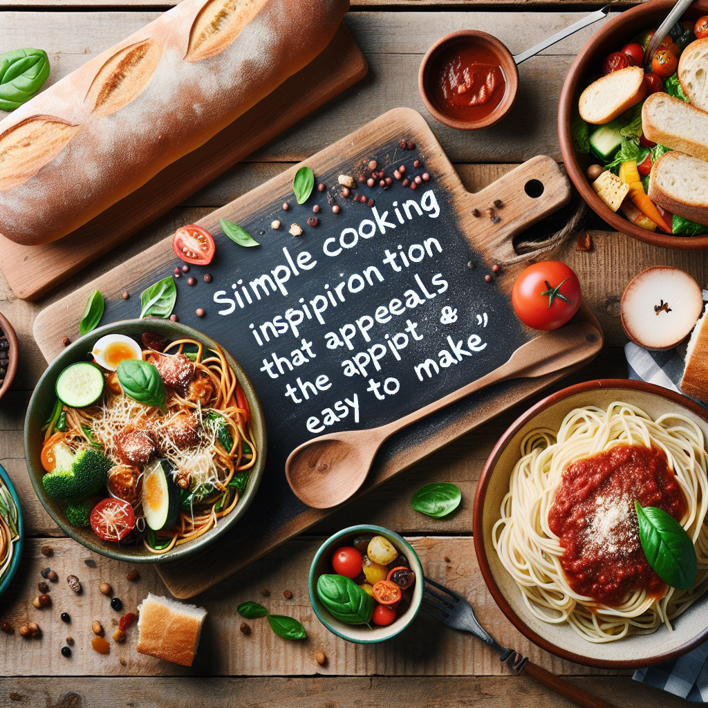 Inspirasi Masakan Sederhana yang Menggugah Selera dan Mudah Dibuat