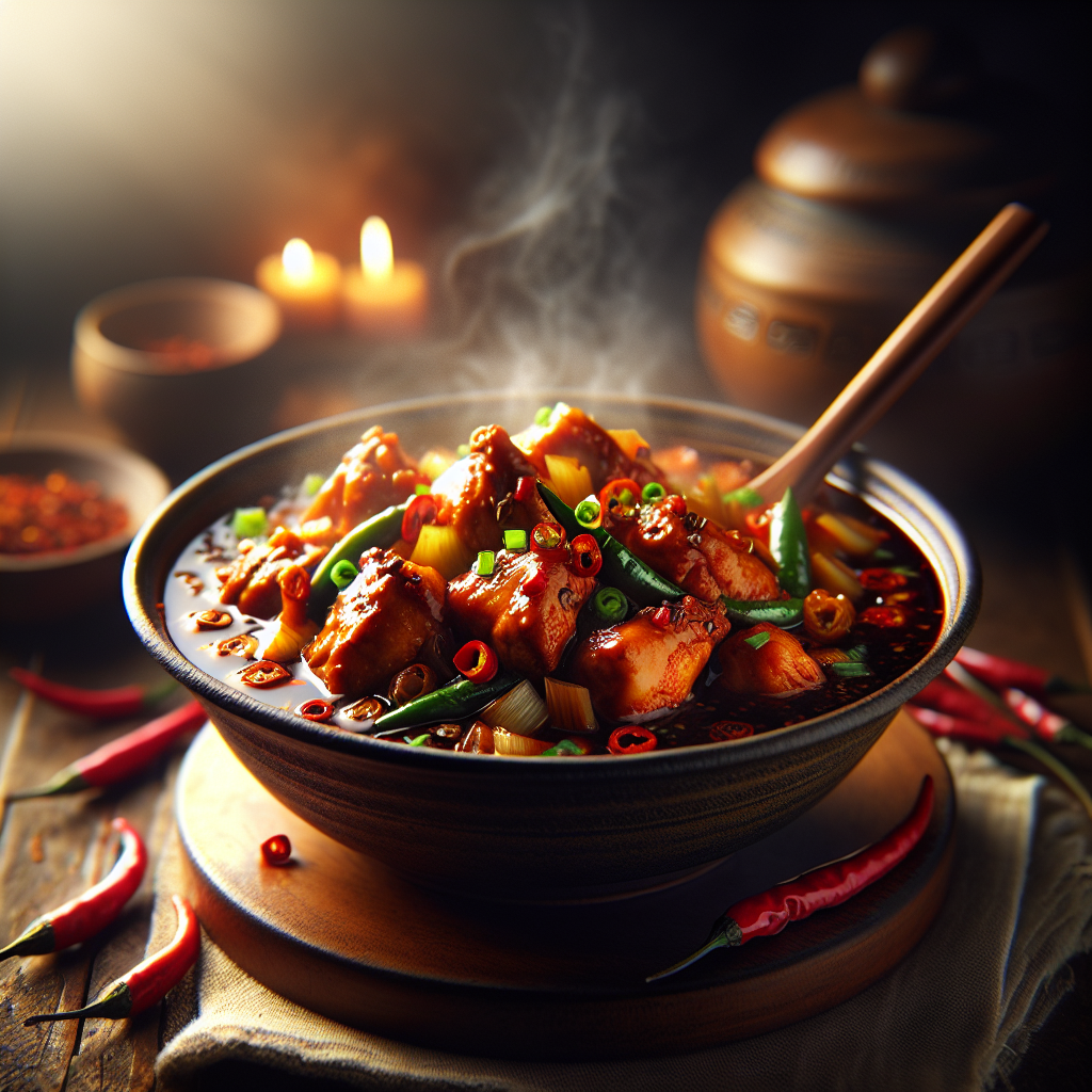 Spice Up Your Dinner: Authentic Spicy Soy Sauce Chicken Stew (Semur Ayam