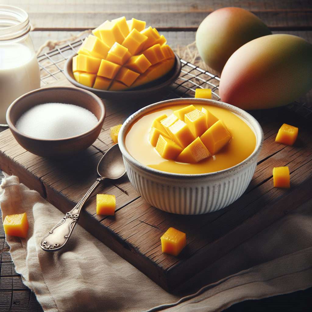 Resep Puding Mangga yang Lezat dan Mudah Dibuat di Rumah