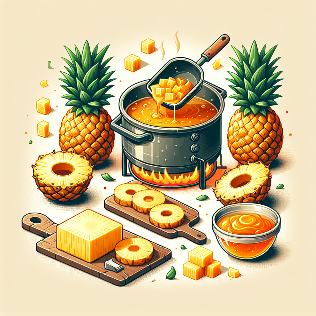 Resep Selai Nanas Sederhana: Cara Membuat Selai Nanas Lezat untuk Kue